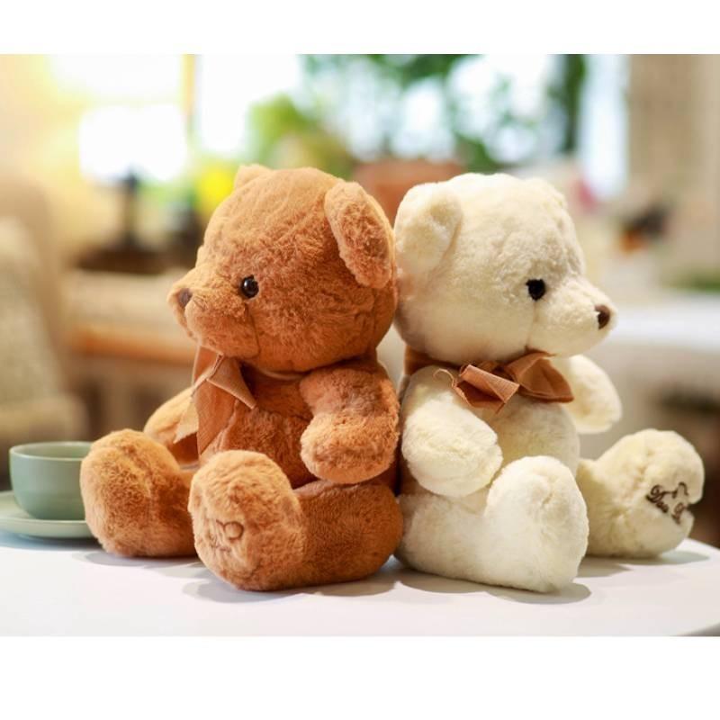 Adorable Rose Plush Teddy Bear Toy Stuffed Animal Girls Birthday Gift 20cm To 40cm