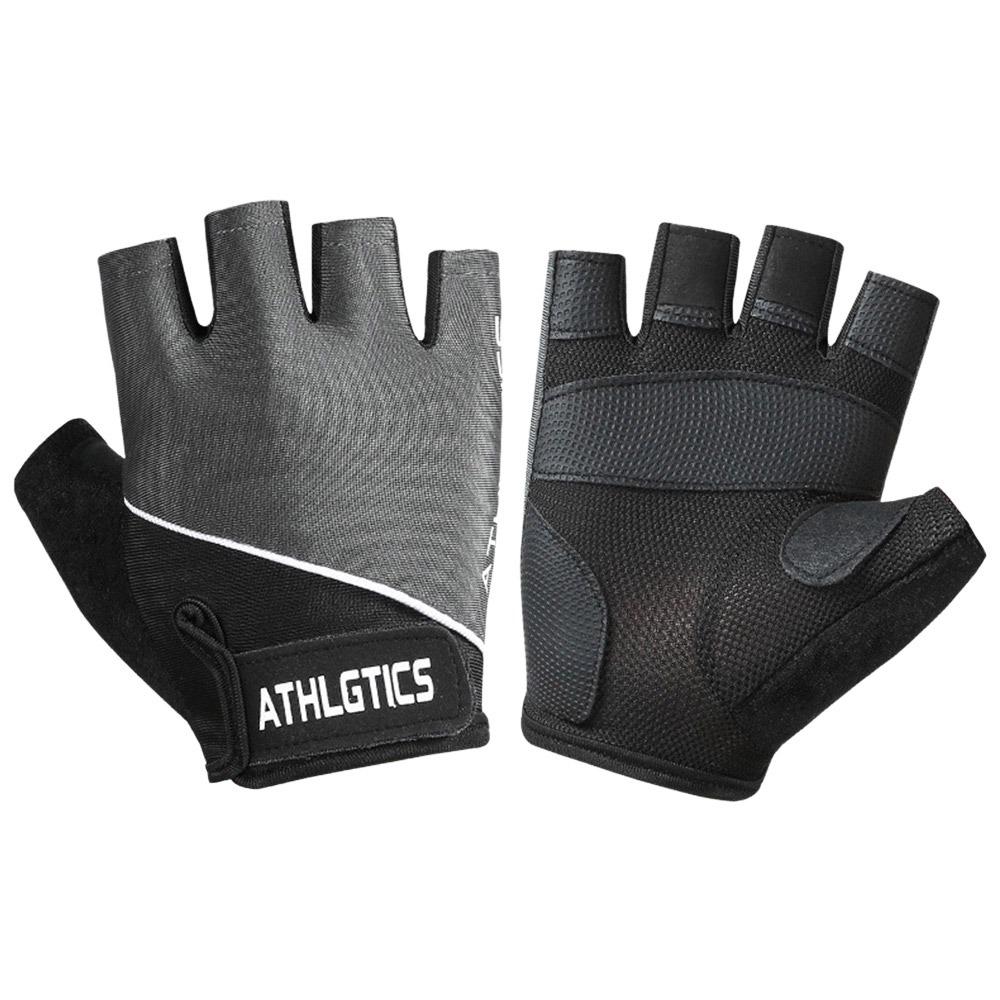 

Летние солнцезащитные велосипедные перчатки с противоскользящим покрытием, тонкие тренировочные перчатки для фитнеса для мужчин и женщин L чёрный