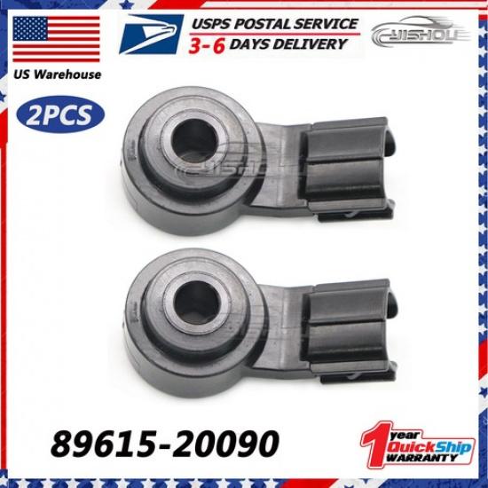 2PCS 89615-06010 NEW Engine Knock Sensor for Toyota Lexus Scion Corolla Sienna