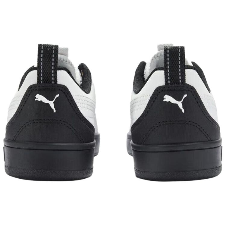 Puma Grounded Versatile Comfortable Low-Top Sneakers Unisex sneakers White Black 408705-01