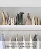 Yamazaki Adjustable Width Bag Tower Bag Prevents Bag 10616 (Yamazaki Industries) Stand, White, W31.5×D24×H18.3cm, Series, Storage, Deformation,