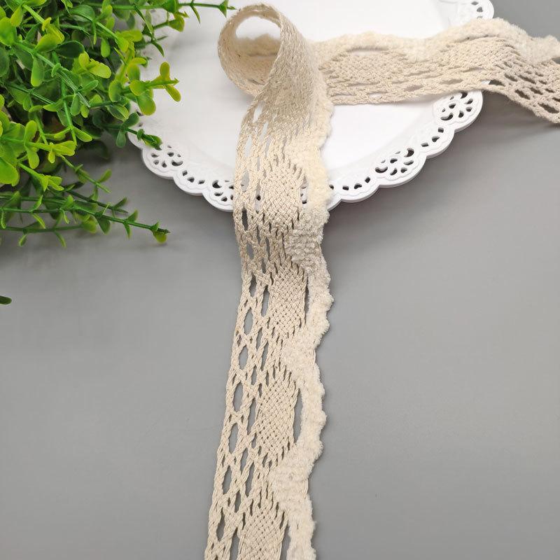 Curtain Lace Cotton Thread Lace Trim for Children's Socks Decoration