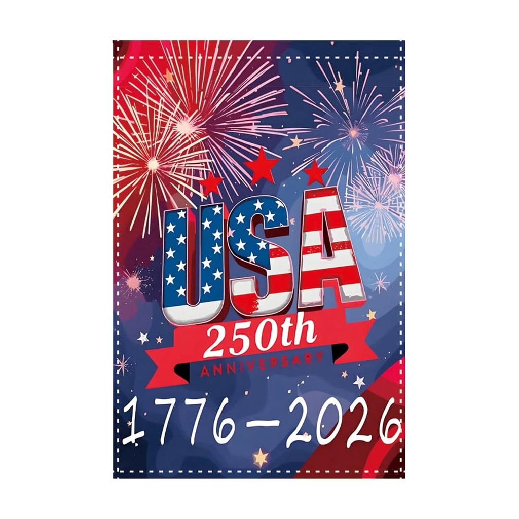 Courtyard Garden Flag Decorative Flag Decorative Yard Flag Decorative Garden Flag For The 0th Anniversary Of The United States