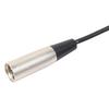 3-Pin XLR Female XLR Male Y to Dual Splitter Audio Cable Adapter