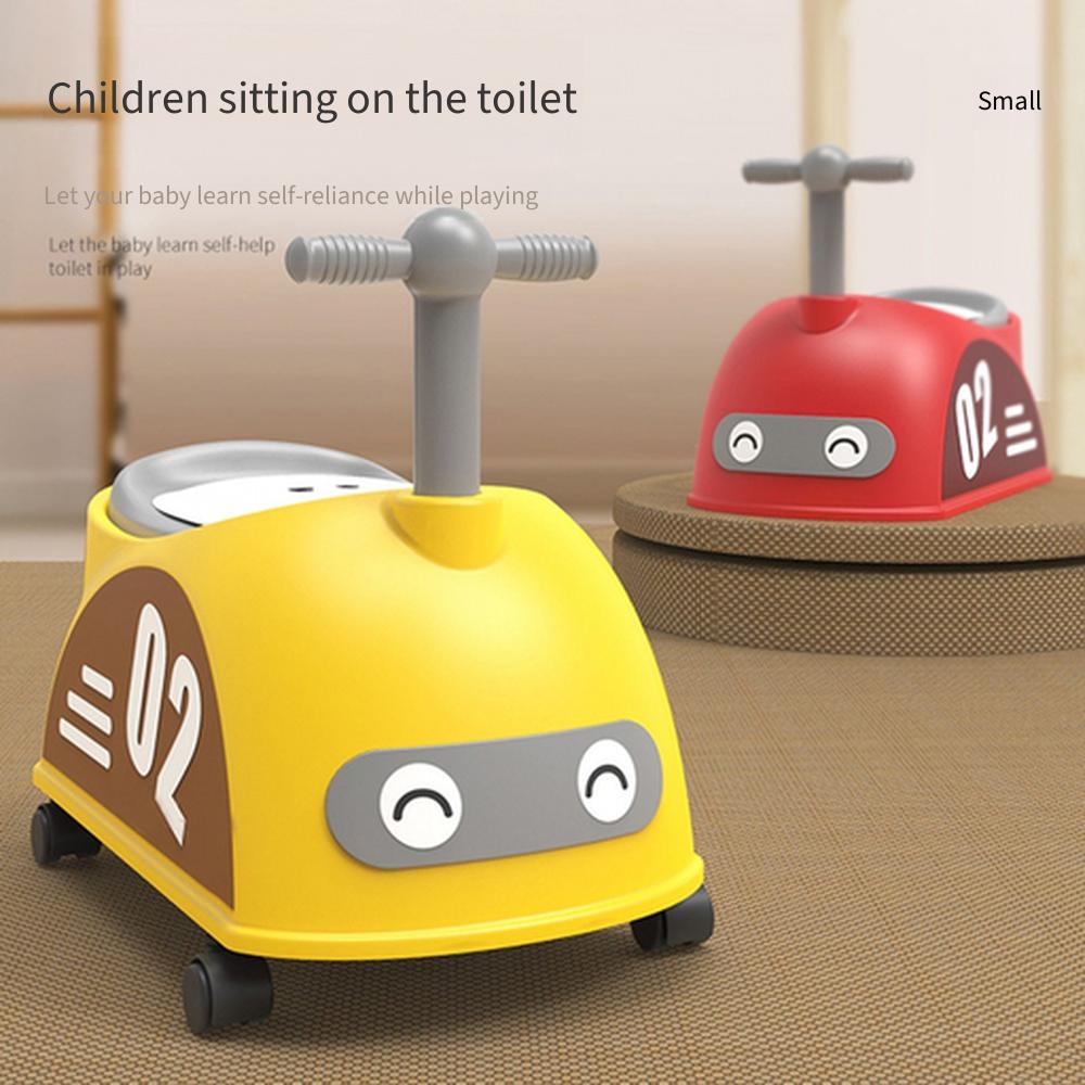 Sedile per Vasino Addestramento Bambini a Forma di Macchina, Grande Vasino Cartoon per Bambini e Bambine, Sgabello Vasino Giocattolo Regalo per Bambini Piccoli