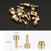 50 Set Bicycles Connecting Bolts Bleed for Bike Part Hydraulic Brake Hose Oil Pipe Connector Tube Fittings Insert