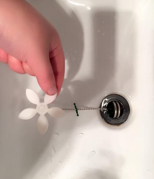 

Кухня 2 шт Раковина Ванна Волосы Очиститель Удалитель Цепочка Крючок Щетка Ванна Длинные Волосы