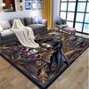 Batman Pattern Rug, Indoor/Outdoor Mat, for Picnic, Gameroom, Bedroom, Office, Living Room, Home Decor Carpet, Birthday Gift