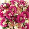 1 Bouquet 7 Heads Artificial Plant Looking Faux Silk Flower Table Centerpieces Simulation Flower Wedding Decor