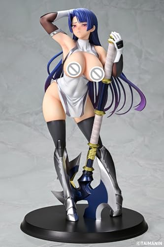 Q-six Taimanin RPGX Pale Young Purple Yatsumurasaki 1/6 Scale PVC Painted Complete Figure -