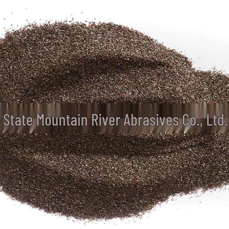 Brown Corundum Sandblasting & Grinding Alumina Sand Flooring, 25kg - 16# 46#