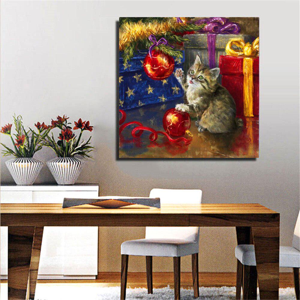5D DIY Diamond Painting Cat Full Square Round New Arrival Diamond Embroidery Animal Rhinestone Kit Christmas Decoration