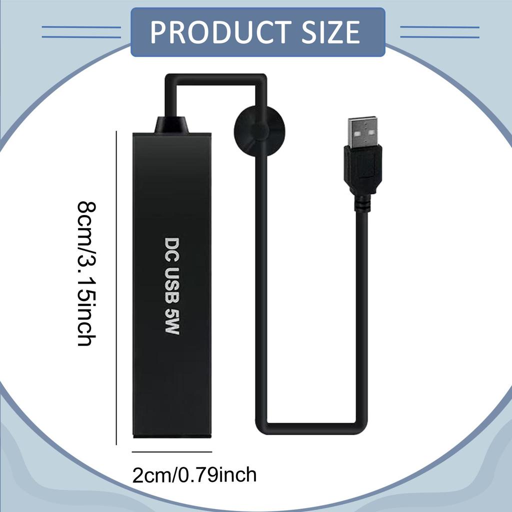 Fish Tank Heater Sturdy 5-8°C Heating Rod Aquarium Heater,High Efficiency Heating