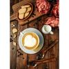 Classic Afternoon Tea Delicious Coffee Croissant Doughnut Food Poster Canvas S Wall Art Pictures Cafes Home Decor