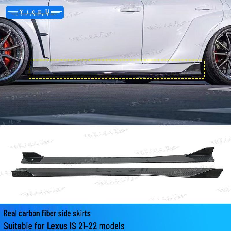 21-22 Lexus IS Carbon Fiber Body Kit: Front Lip, Side Skirts, Wide Fender Flares, Rear Lip, Tail Wing ART.
