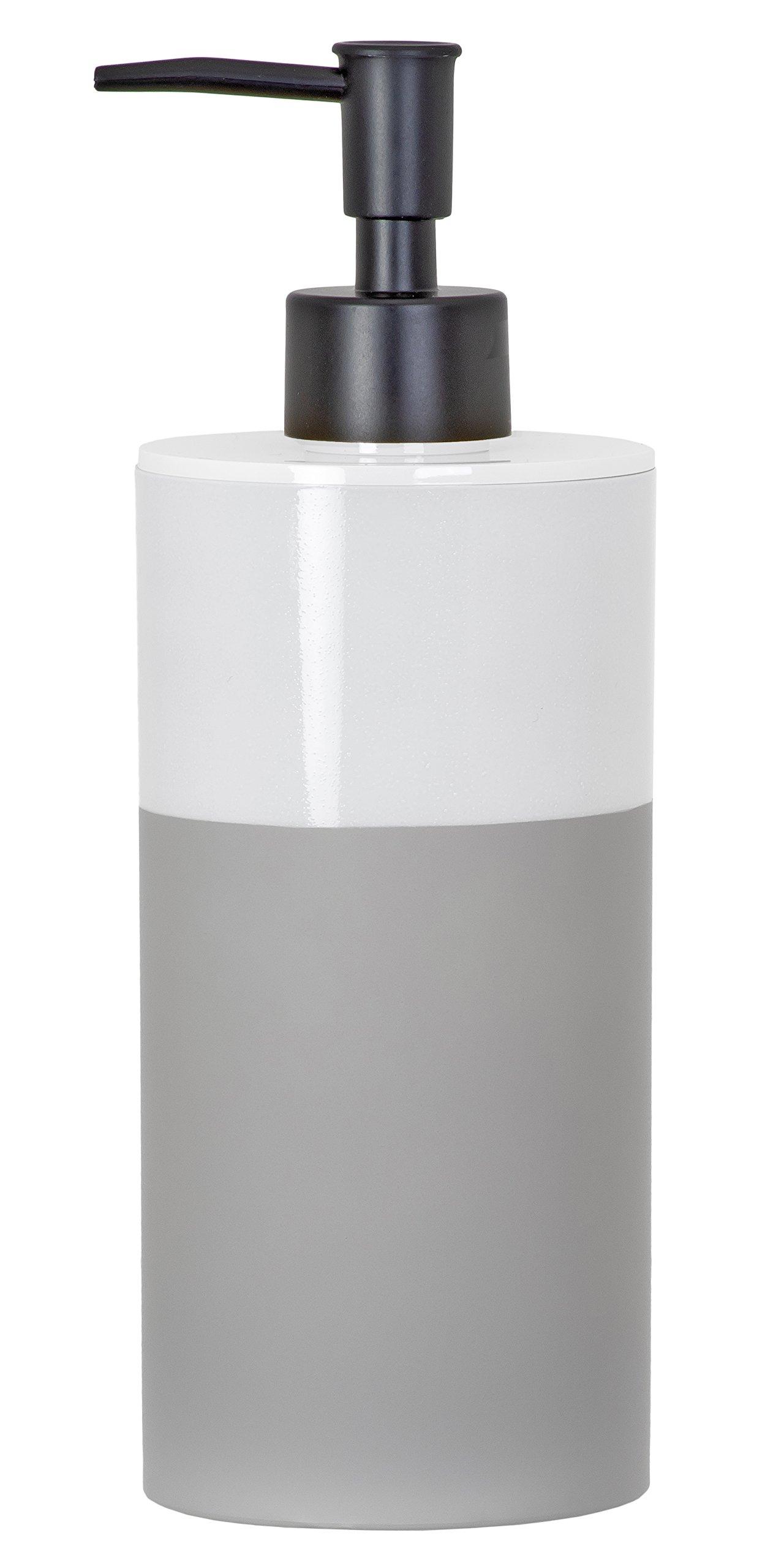 

дозатор для и тела Примерно 500 мл TERRA белый и Сделано в Продукт Шампунь, кондиционер, мыло устойчивые к поломкам. вместимость. КОТТА, двухцветный,