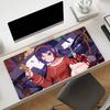 Gaming Mouse PadLarge Desk Mat Antislip BaseStitched EdgesCozy Bedroom Anime Girl Print Keyboard Pad for Gamer Office Home