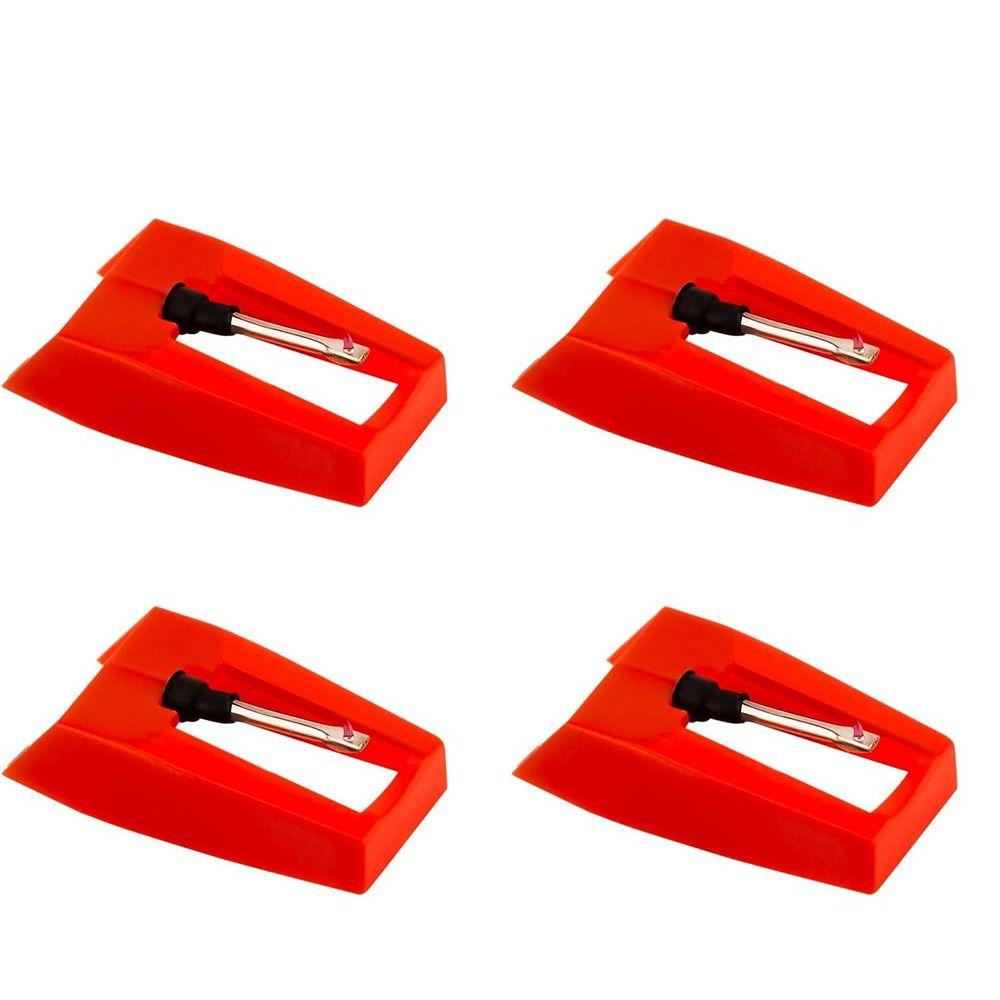 4Pcs Durable Replacement Stylus Needles Portable Turntable Needle  Turntable Cartridges