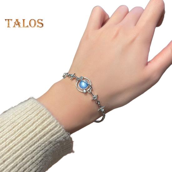 Damen Armband Glänzender Zirkonia Blumenform Armreif Verstellbare Länge Süßes Armband Vielseitiges Modeaccessoire