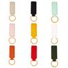 Cute Keychain Fashion Jewelry Keychains Exquisite Round Key Chain Holder Wear-resistant Pendant Keys Ring for Car Accessories