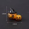 Halloween Mini Resin Figurine Scary Skull Coffin Chair House Decor for Haunted House Indoor Outdoor Party Prop