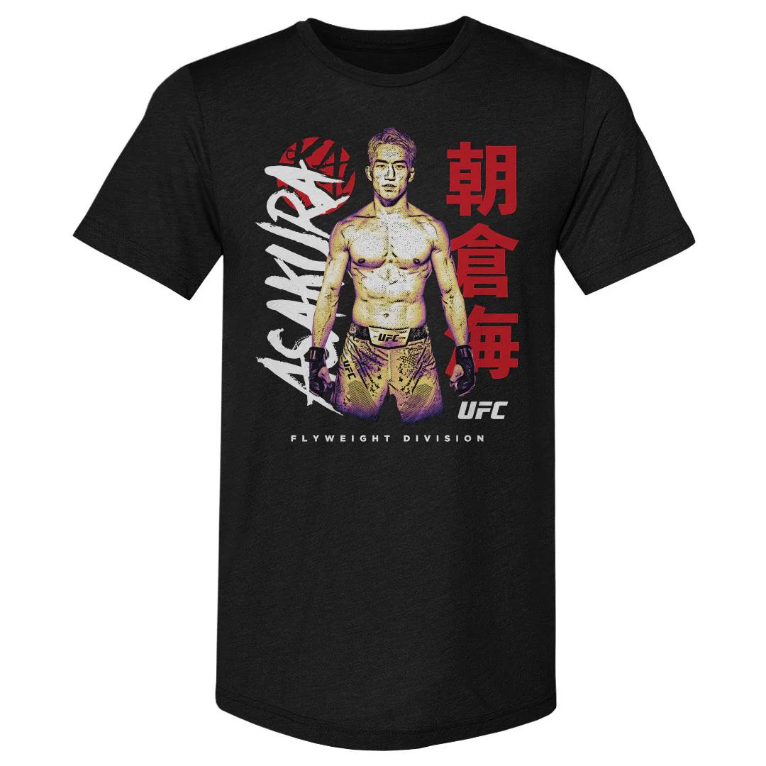 

2026 Summer UFC Kai Asakura Fighting Graphic Tshirt Women Sports Cotton Short Sleeve Loose Leisure Fitness Shirt Unisex 4XL