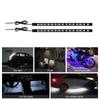 2pcs Universal Waterproof Trunk Engine Hood Foot Lights DIY Car Motorcycle Ambient Lighting Styling Led Day Light Strip 12V