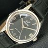VINTAGE ENICAR STAR JEWELS HAND-WINDING SWISS MENS BLACK DIAL WATCH A703789-1