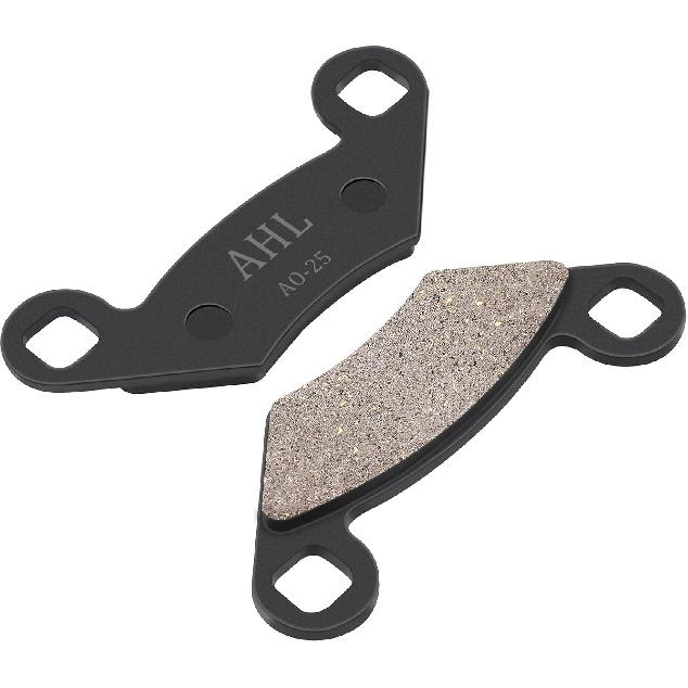 AHL Front and Rear Brake Pads Compatible with POLARIS 500 Big Boss 6 x 6 1998 1999 Scrambler Sportsman Xplorer 500 4x4 1996 1997 1998 1999