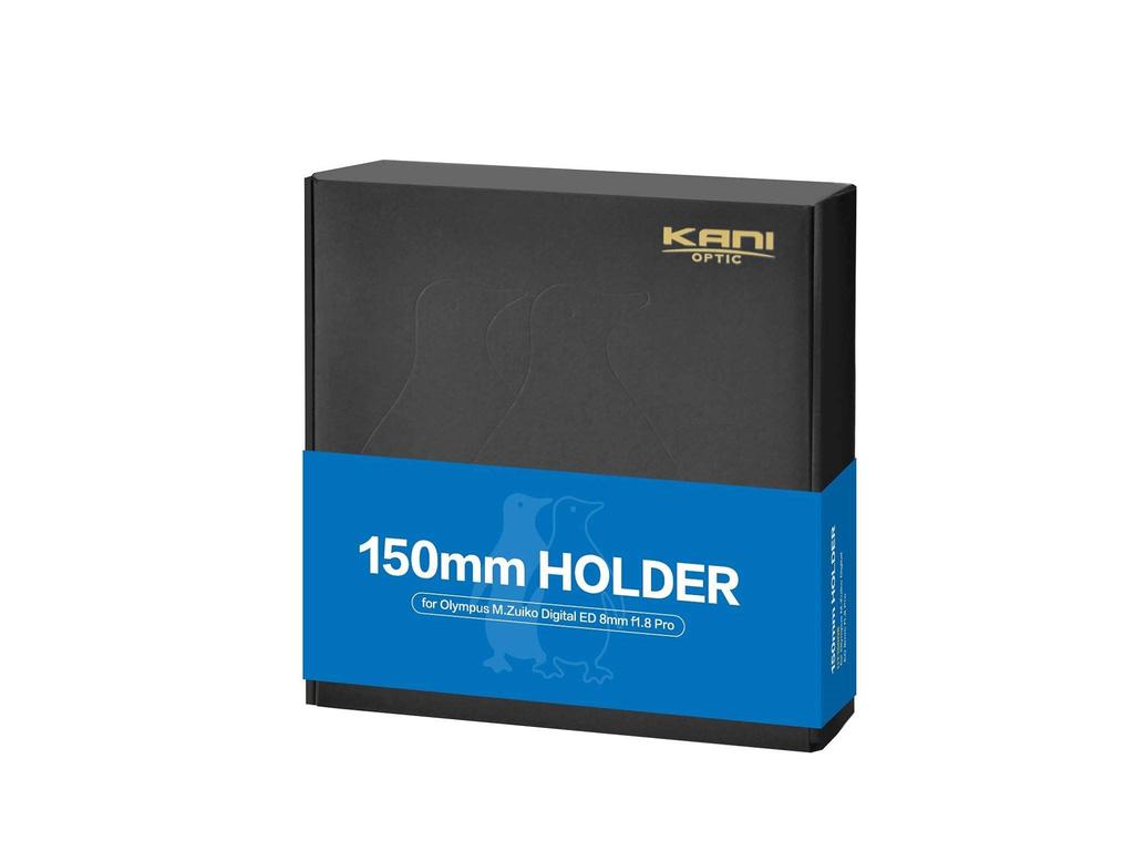 KANI 150mm Width Square Filter HT150 III Filter Holder Set for OM DIGITAL ED 8mm Fisheye Holds up to 2 Square Storage Case Aluminum 807489 (OLYMPUS)