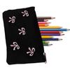 Fashionable Ballet Embroidery Pencil Bag Multilayered Organizers Portable for Students and Professional Daily Use