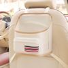 Multifunctional Car Seat Back Organizer with iPad Holder and Trash Can