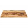 Vidaxl Blat Do Stolika, 70X70X3,8 Cm, Kwadratowy, Surowe Drewno Mango
