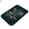 Anti-slip Waterproof Christmas Doormat Bathroom Kitchen Floor Mat Carpet Cushion