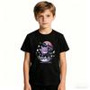 Summer Anime Pokémon Cosplay TShirt Cotton Short Sleeve Tops Casual Loose Retro TShirt Men Women Kids Family Matching Outfits