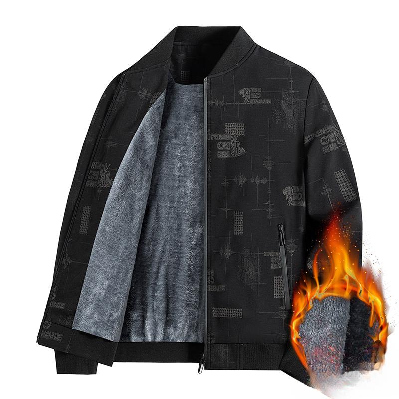 

Весенняя и осенняя куртка мужская куртка большого размера свободная деловая трендовая мужская повседневная бейсбольная воротниковая одежда куртка 4XL