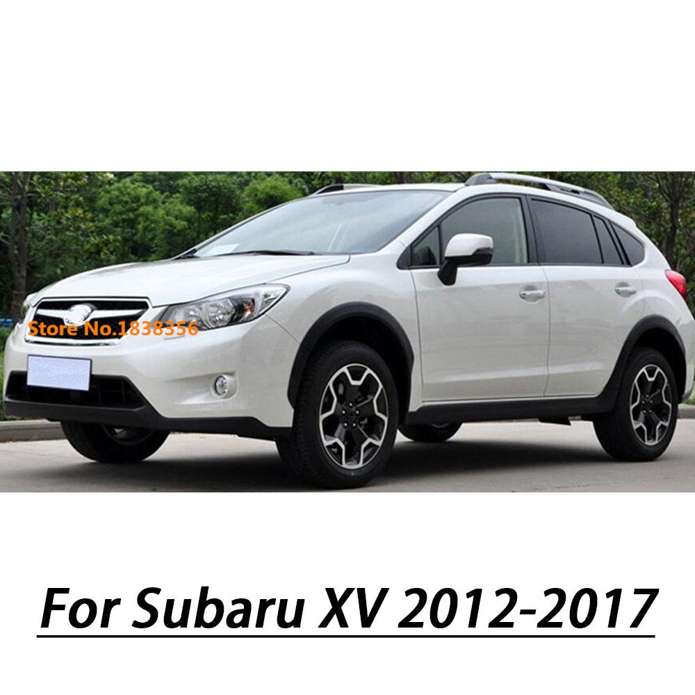 Für Subaru XV 2012 2013 2014 2015 2016 2017 Auto ABS Matte Innentür Fenster Glas Panel Armlehne Lift Schalter Taste Trim