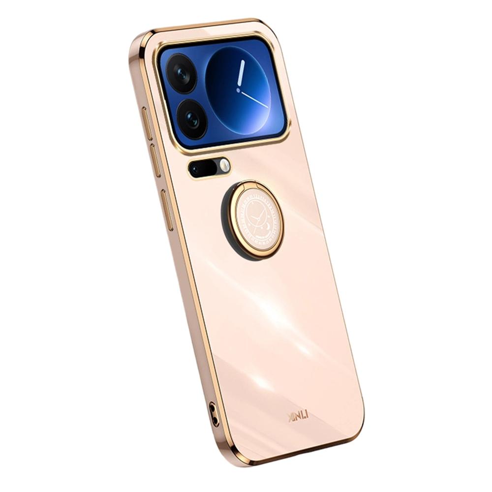 Bulk Purchasing XINLI For Xiaomi 17 Pro Case Ring Kickstand Electroplating TPU Phone Cover