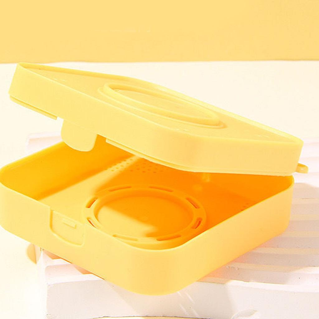 Powder Puff Storage Box Home Travel Portable Fashionable Breathable Makeup Puff Container Case for Women