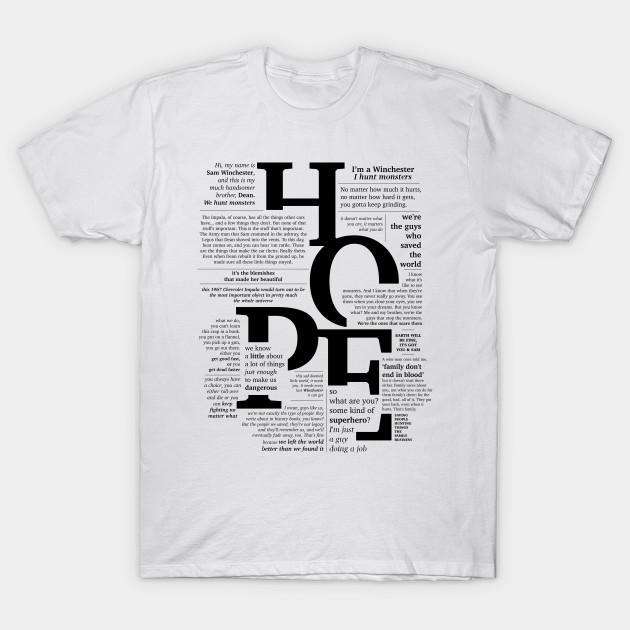 Мужская черная футболка с принтом Жизнь Винчестера Печать на трансферной бумаге без вырезания Хлопковая футболка M белый