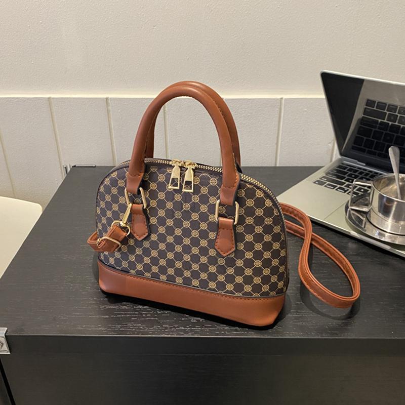Módní mušlová taška dámská malá se vzorem peněženka a kabelka taška přes rameno crossbody pro ženy pro každodenní použití