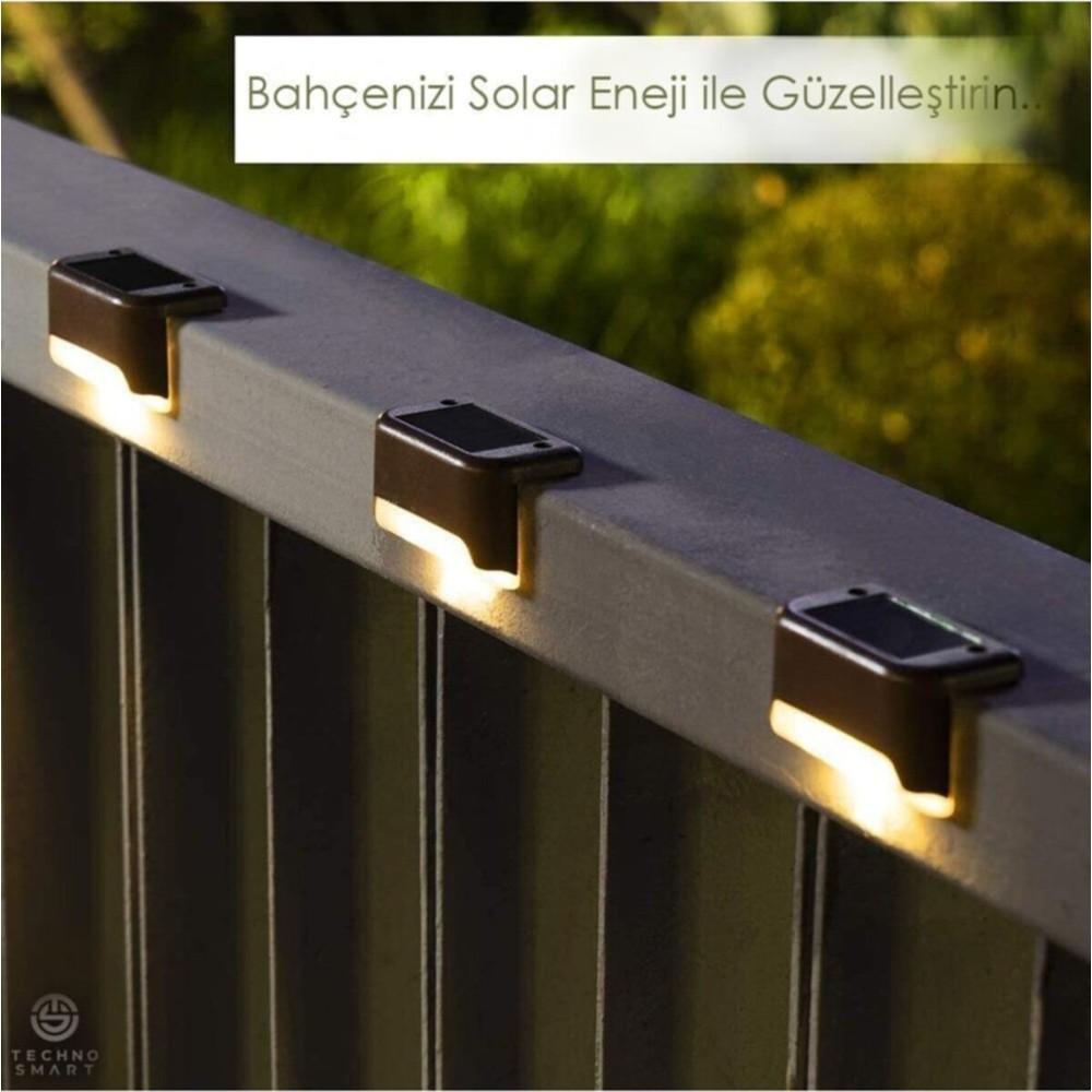 

Need Mall Solar Solar Powe Stairs Patio Garden Led Lamp Set of 4