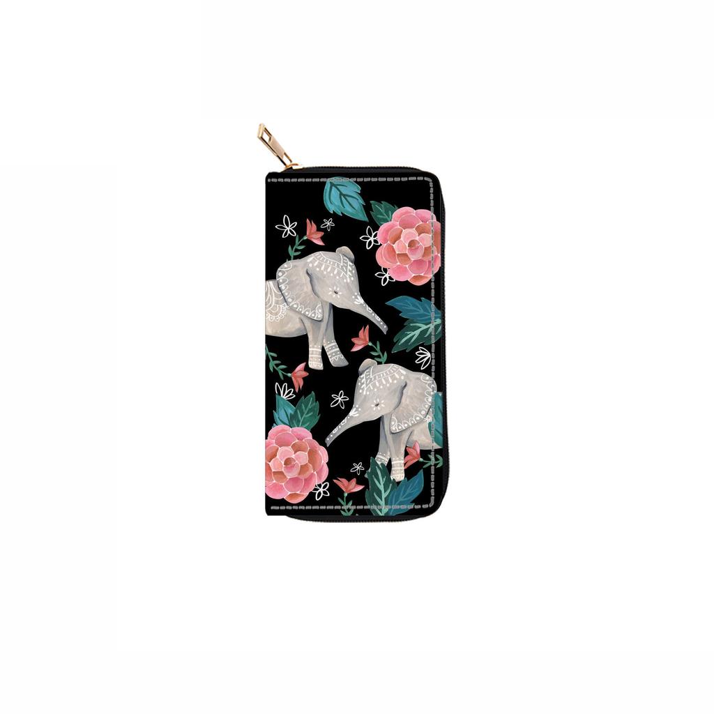 New Ethnic Style Long Wallet Clutch Wallet Wallet