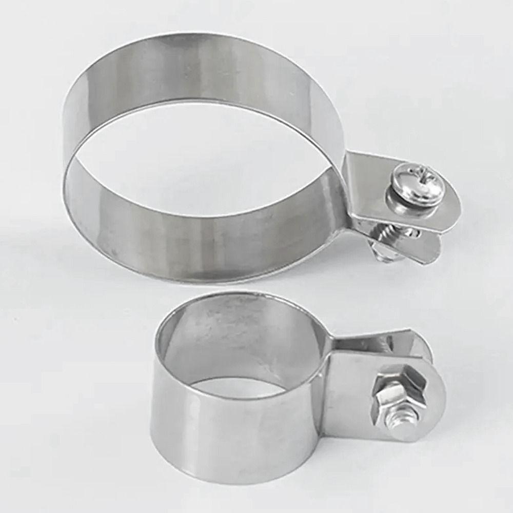 1Pcs Fastening Hardware Hose Clamp 304 Stainless Steel Pipe Buckle New Grounding Clip