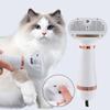 ABS Pet Grooming Dryer 3-speed Adjustable Detachable Nozzle Dog Cat Hair Removal Comb Massage Spray Brush Pet Hair Dryer