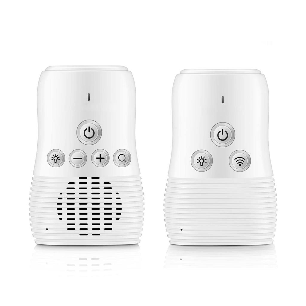 TJK Audio Dětská chůvička s dálkovým ovládáním Noc a Ideální pro a Starší Dětský dárek Monitor, Obousměrný zvuk, Ovládání, Světlo, Vestavěný mikrofon, Klip,