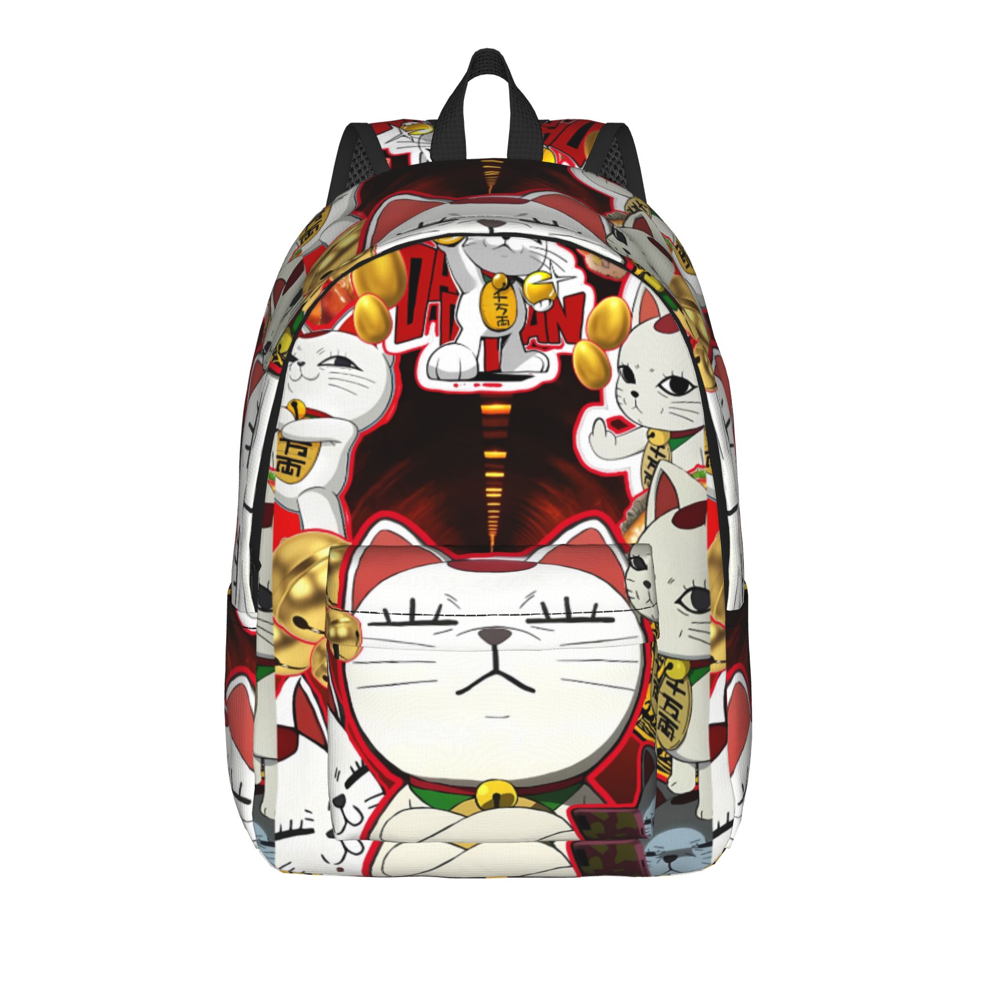 Anime Dandadan Okarun Print Rugzak Trainingsrugzakken Student Unisex Hoge Kwaliteit Duurzaam Schooltassen Vrije Tijd Rugzak M