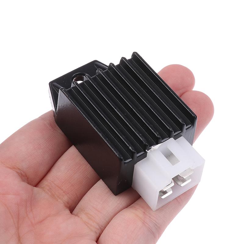 For Gy6 50-125Cc 4Pin 12V Motorcycle Half Wave Ignition Voltage Regulator Rectifier For Scooter Atv Fatbike Dirt Pit Bike