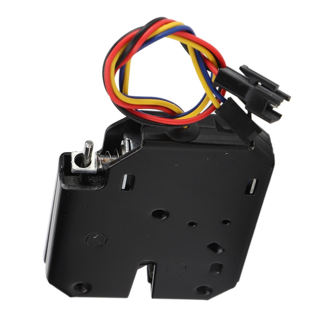 Electric Cabinet Lock 12V 2A Electromagnetic Electric Control Cabinet Drawer Lockers Lock Steel Black Electric Lock Tool