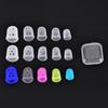 Silicone Rubber Fingertip Protectors Fingerstall And Guitar Finger Picks